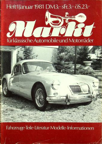 Oldtimer Markt 01/1981 Oldtimer Markt 01/1981